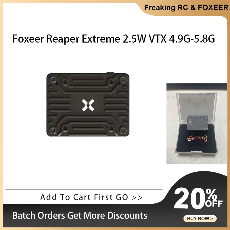 Foxeer 4.9G~6G Reaper Extreme  - Radiomaster Ranger 2.4Ghz Elrs Module 评论和价格